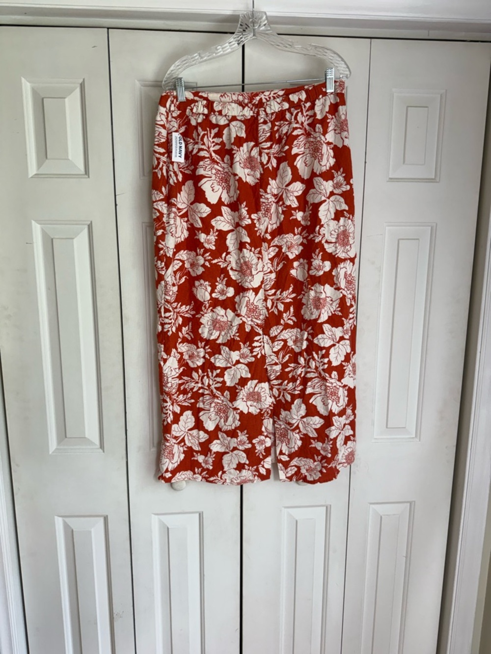 Old Navy Sleeveless Linen Top & High-Waisted Linen-Blend Maxi Skirt Size Large - Picture 4 of 13